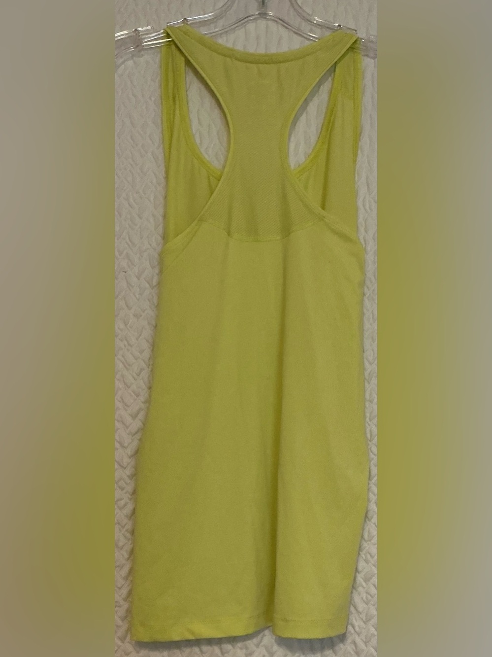Craft Neon Lime Performance Racerback Tank Top Womens Athletic Activewear sz M